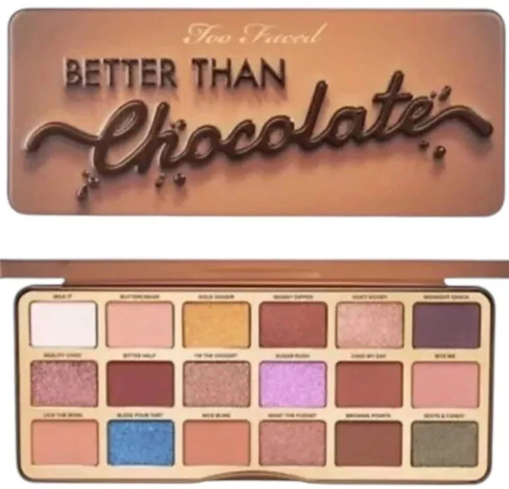 Too Faced Better Than Chocolate Cocoa-Infused Eyeshadow Palette